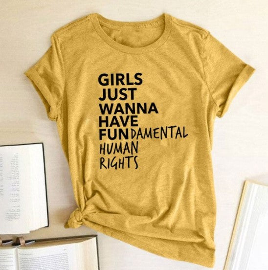 T-shirt droit des femmes