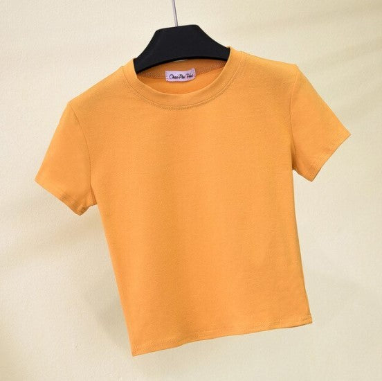 T-shirt femme col rond