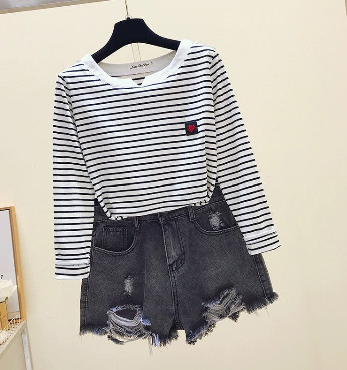 T-shirt femme marinière