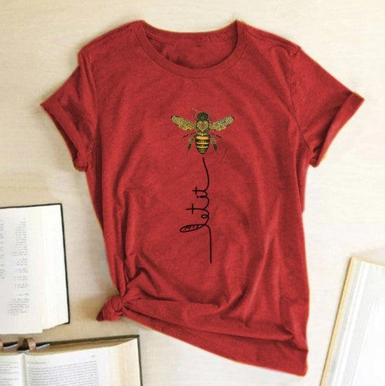 T-shirt femme abeille