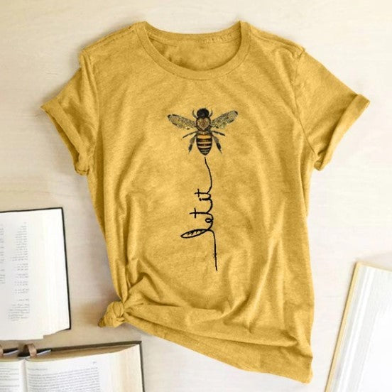 T-shirt femme abeille