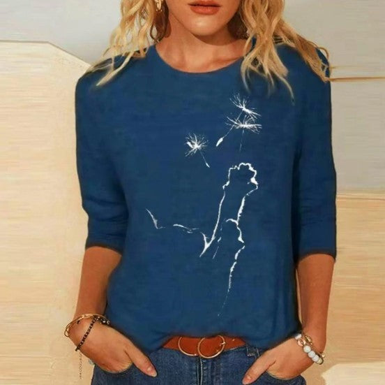 T-shirt avec un chat