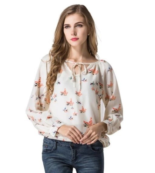 T-shirt imprimé fleurs