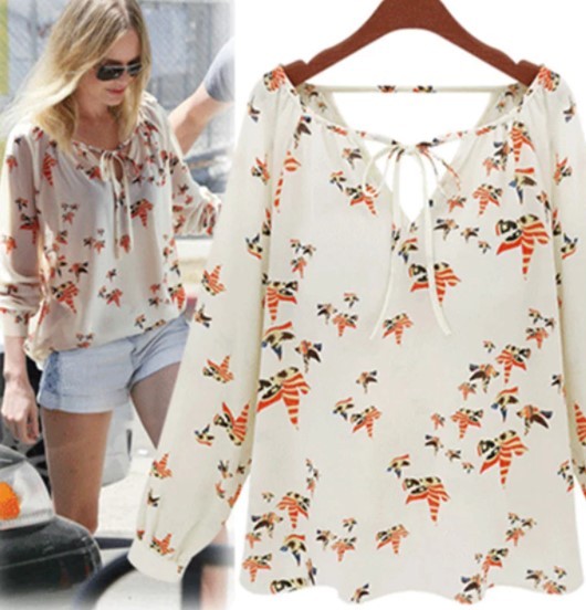 T-shirt imprimé fleurs