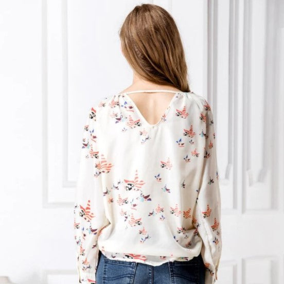 T-shirt imprimé fleurs