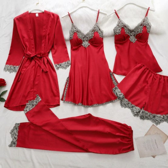 Ensemble de pyjamas touché soie