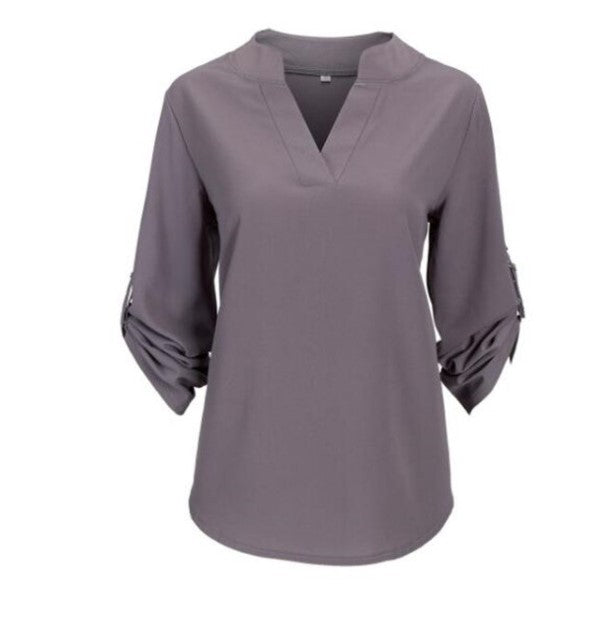 T-shirt col V