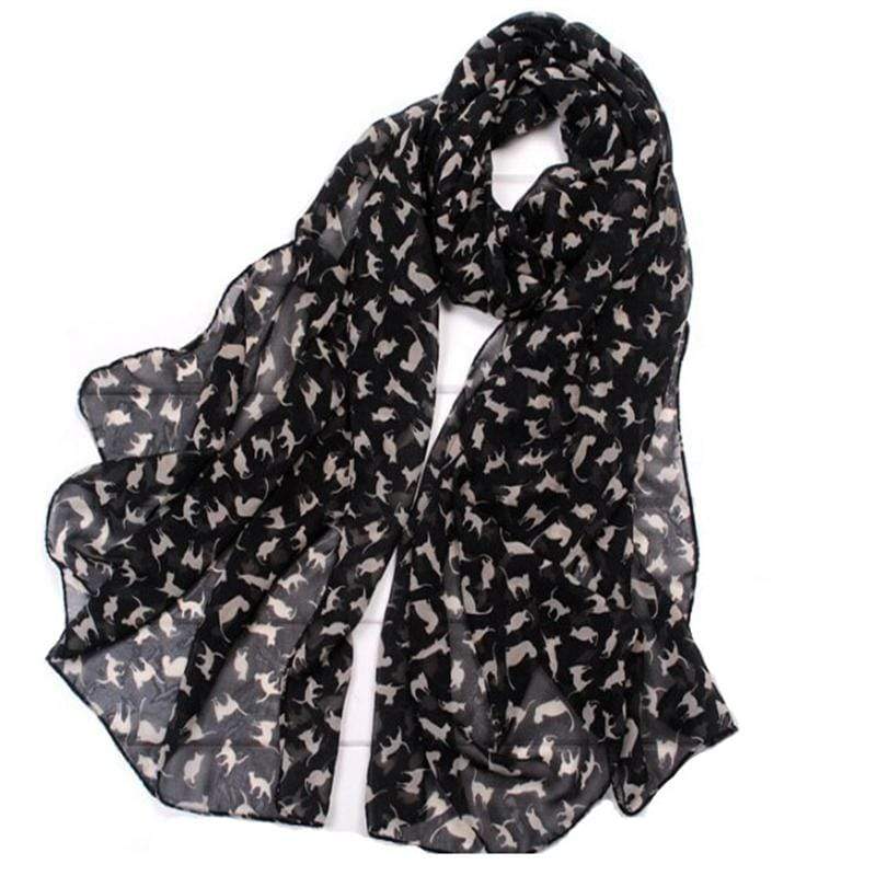 Foulards avec des chats
