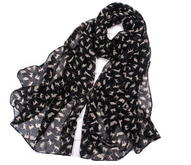 Foulards avec des chats
