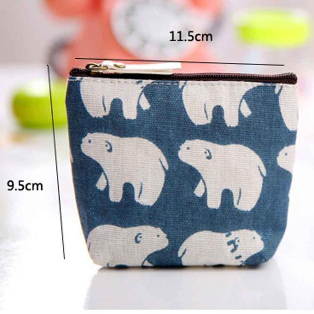 Mini portefeuilles animaux et nature