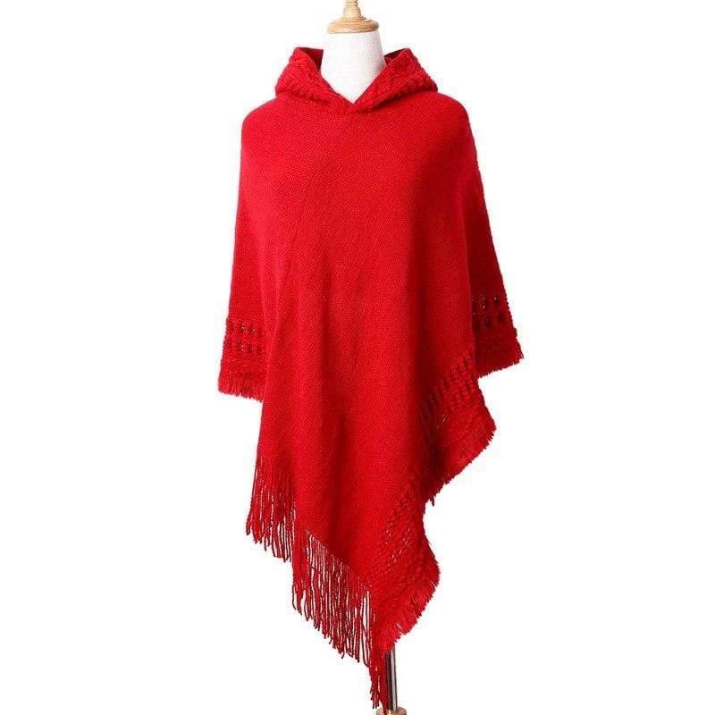 Poncho avec capuche