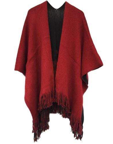 Poncho en tricot