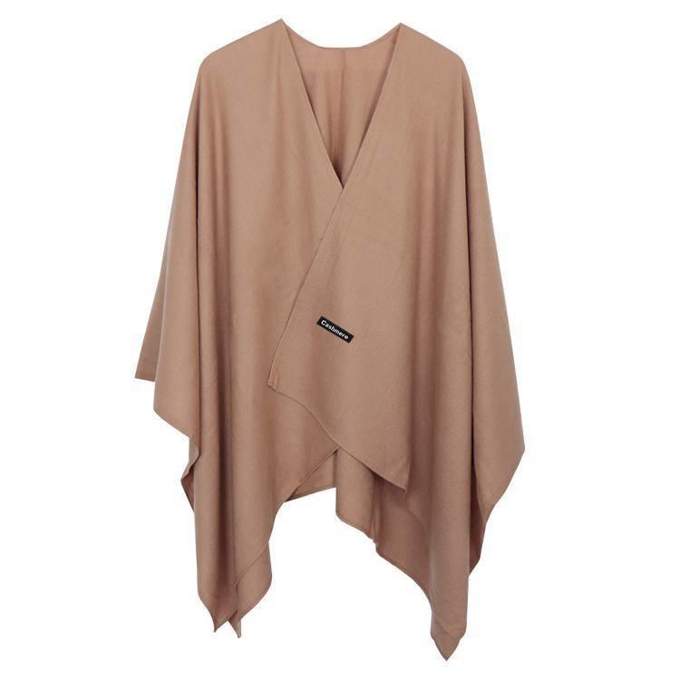 Poncho en cachemire