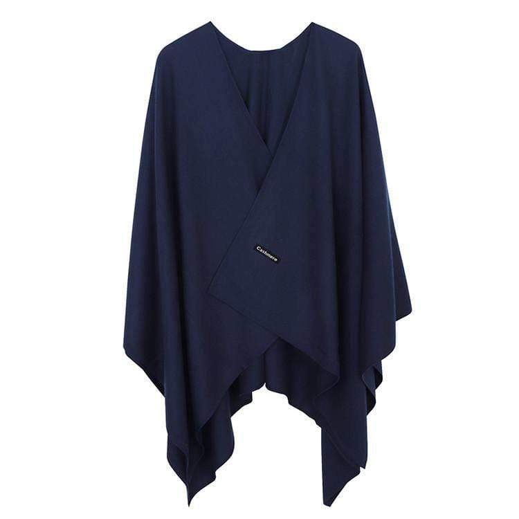 Poncho en cachemire