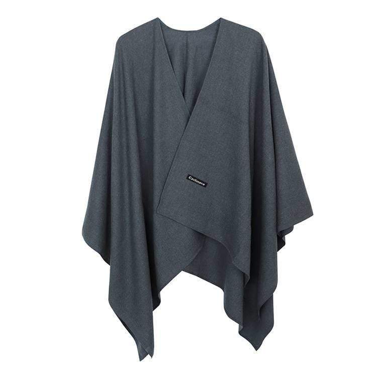 Poncho en cachemire