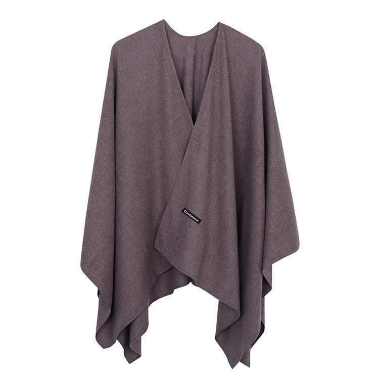 Poncho en cachemire