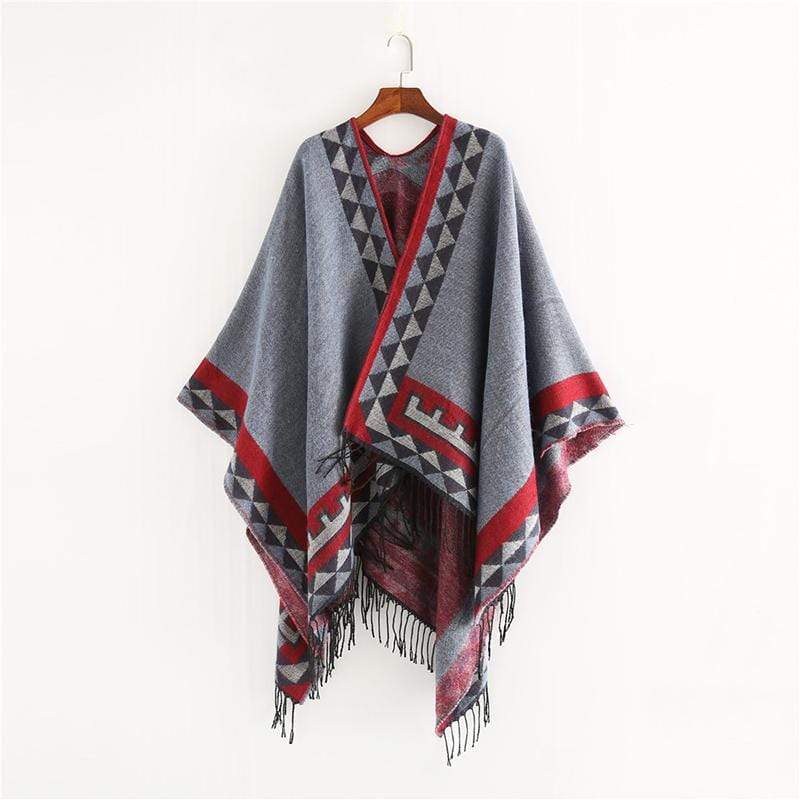 Poncho au style mexicain