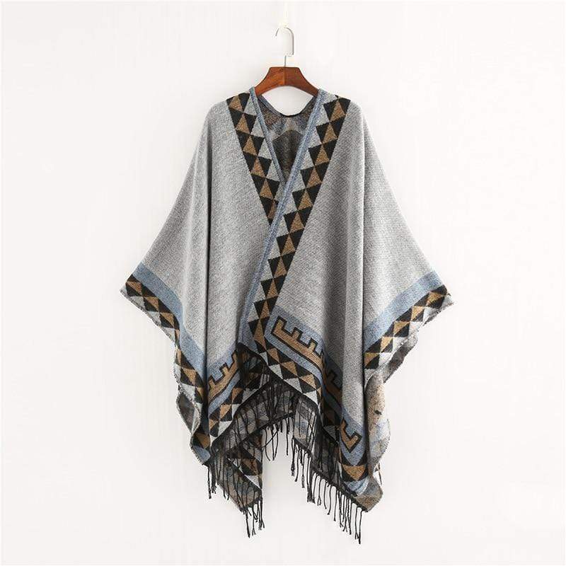 Poncho au style mexicain