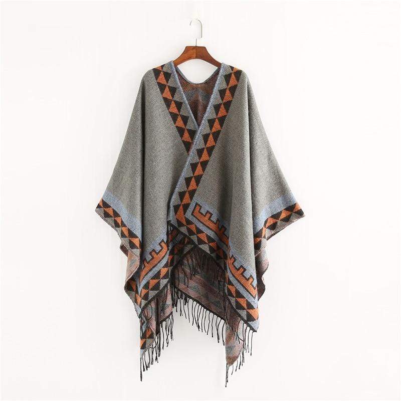 Poncho au style mexicain