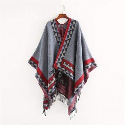 Poncho au style mexicain