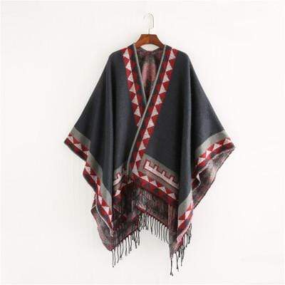 Poncho au style mexicain
