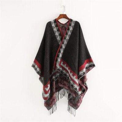 Poncho au style mexicain
