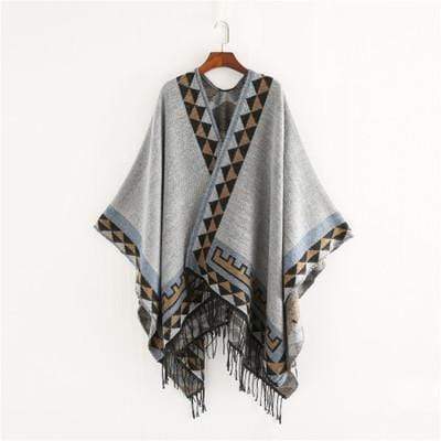 Poncho au style mexicain