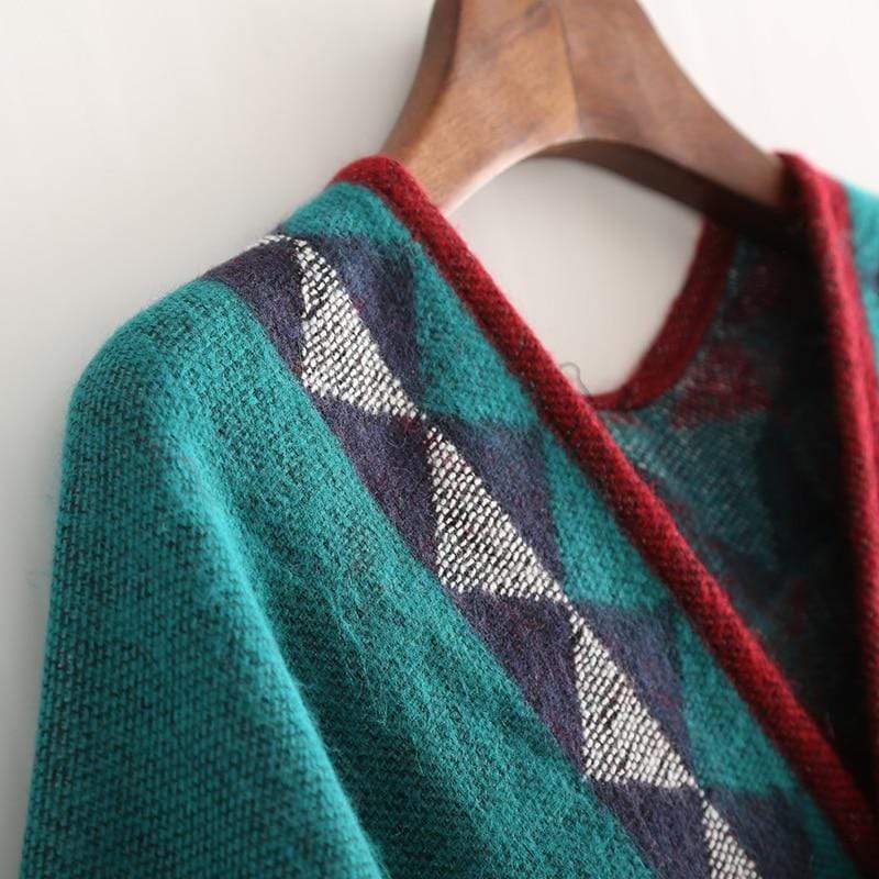 Poncho au style mexicain
