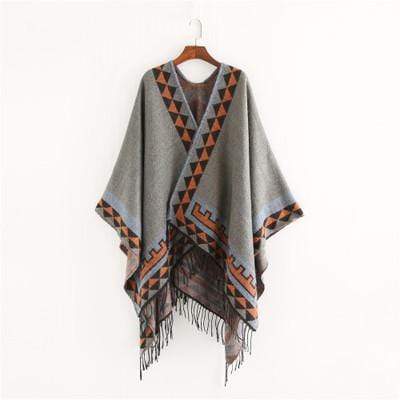 Poncho au style mexicain
