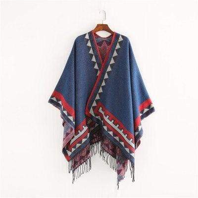 Poncho au style mexicain