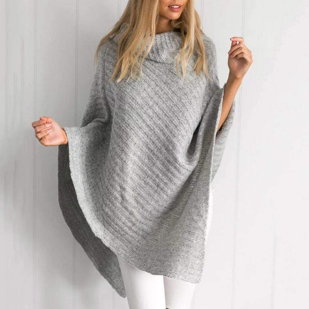 Poncho en laine