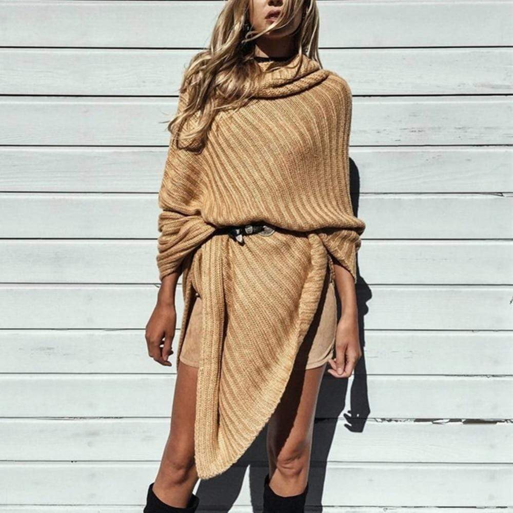 Poncho en laine