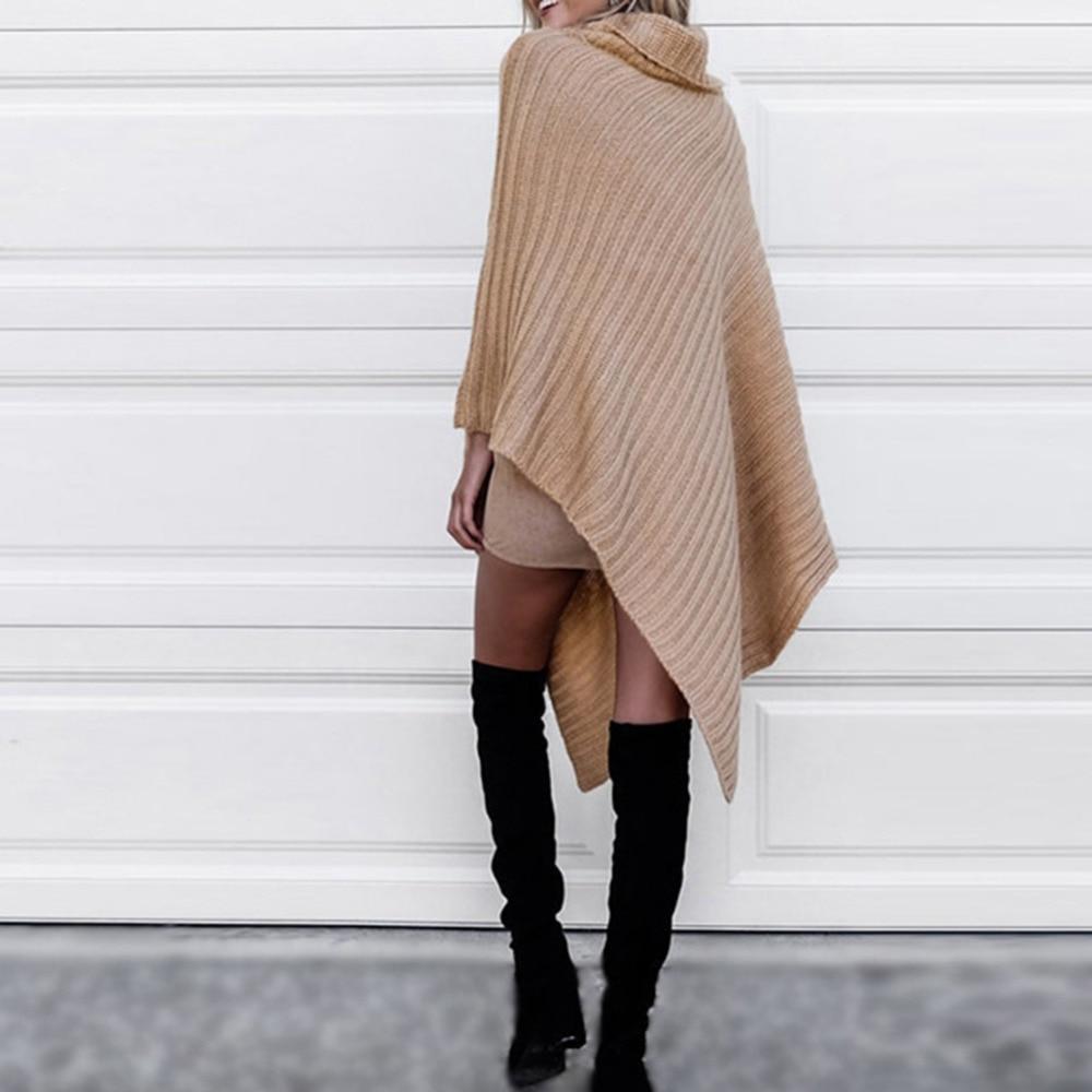 Poncho en laine