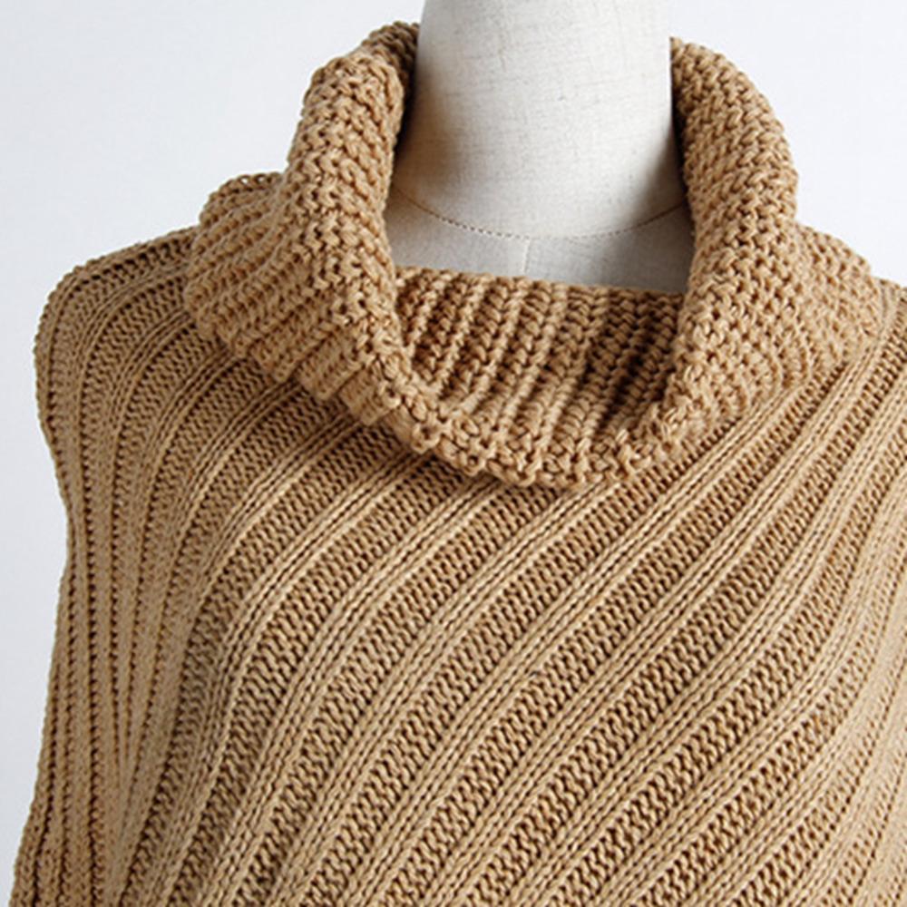 Poncho en laine