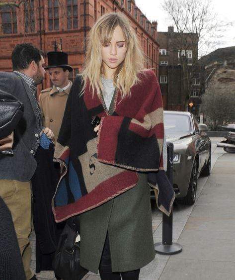 Poncho en cachemire personnalisable