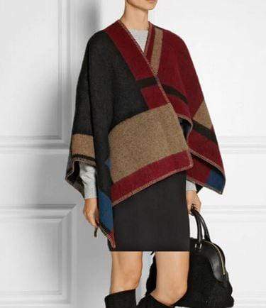 Poncho en cachemire personnalisable