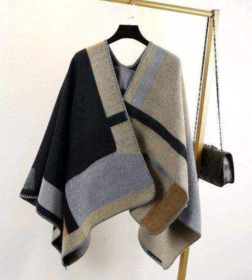 Poncho en cachemire personnalisable