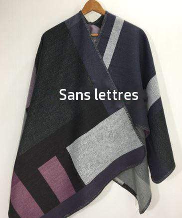 Poncho en cachemire personnalisable