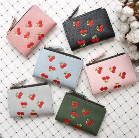 Porte-cartes cerises