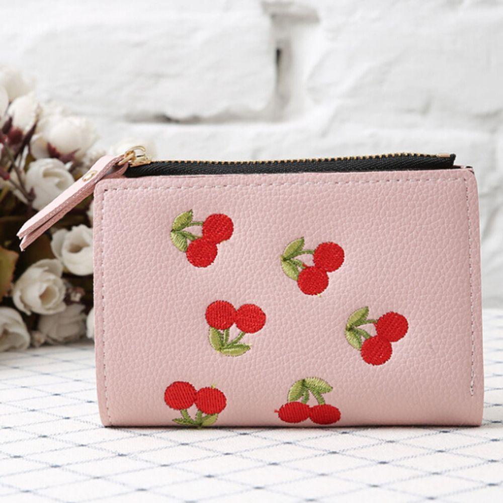 Porte-cartes cerises