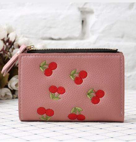 Porte-cartes cerises