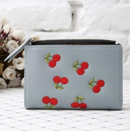 Porte-cartes cerises