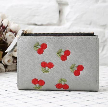 Porte-cartes cerises