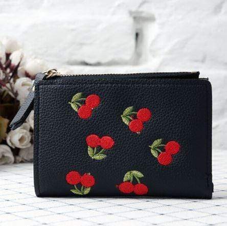 Porte-cartes cerises