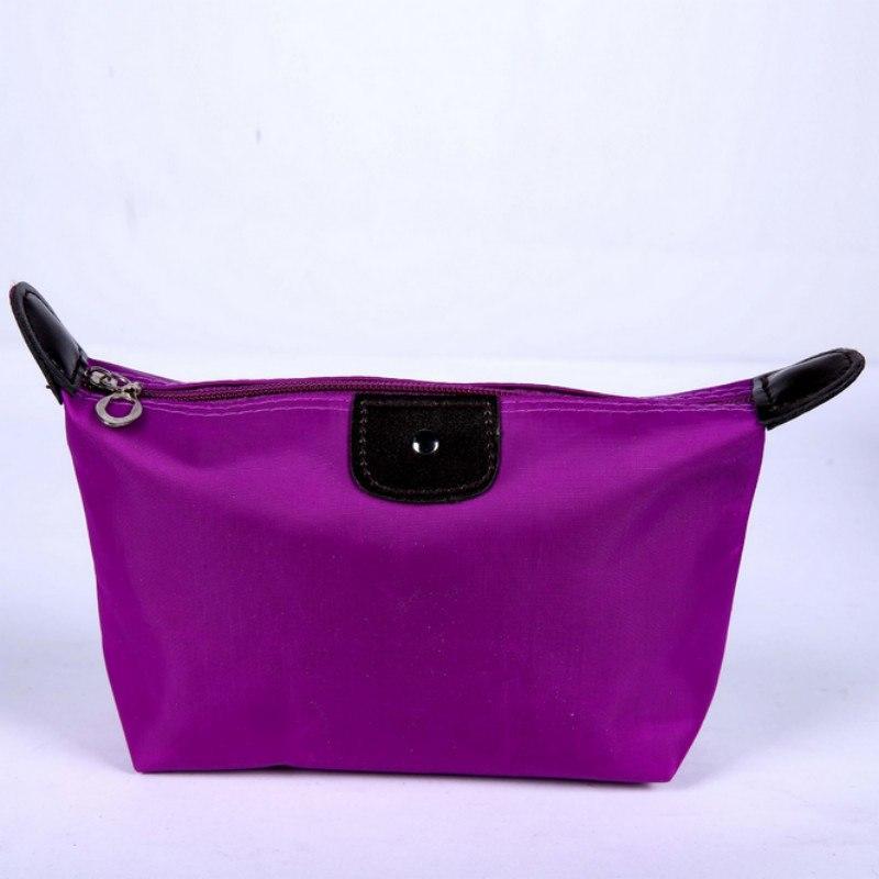 Pochettes maquillage aux couleurs unies