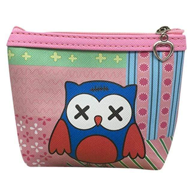 Mini portefeuilles hibou
