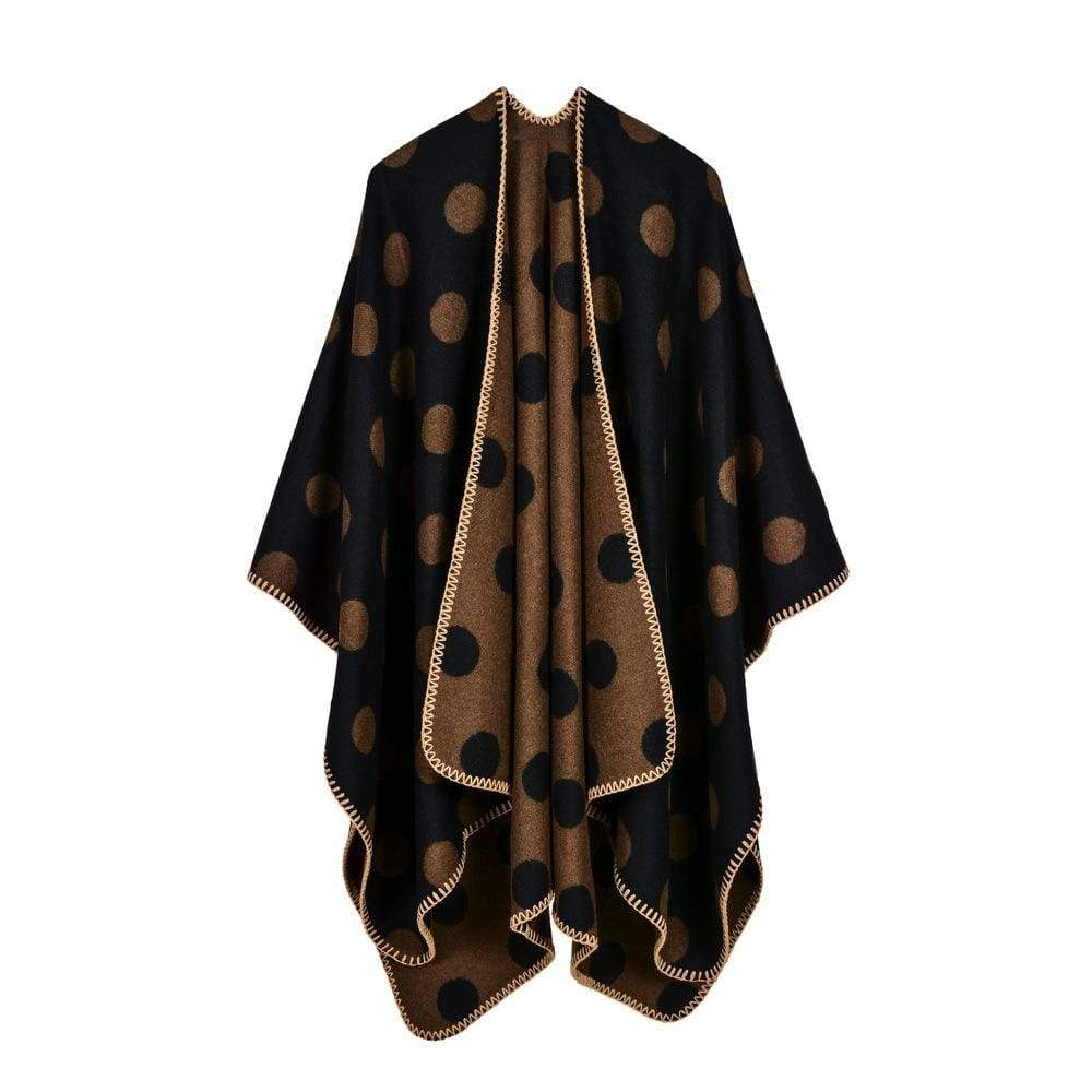 Poncho à pois