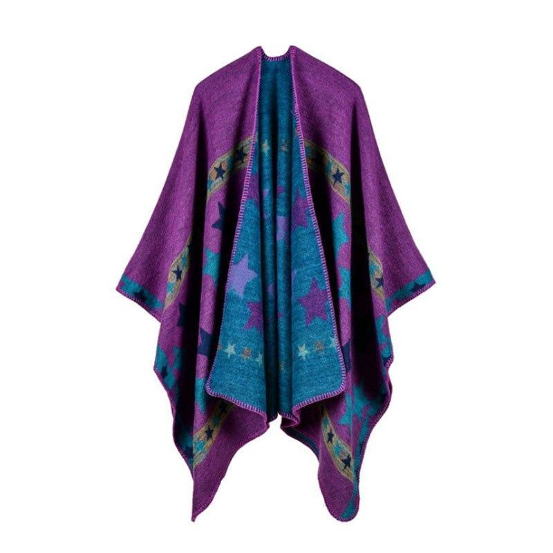 Poncho avec des étoiles