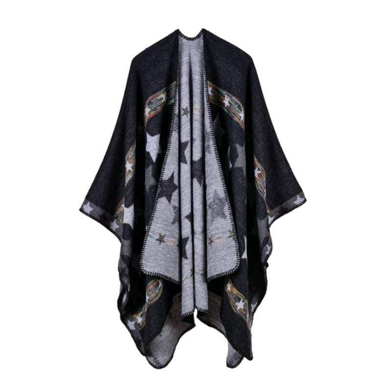 Poncho avec des étoiles