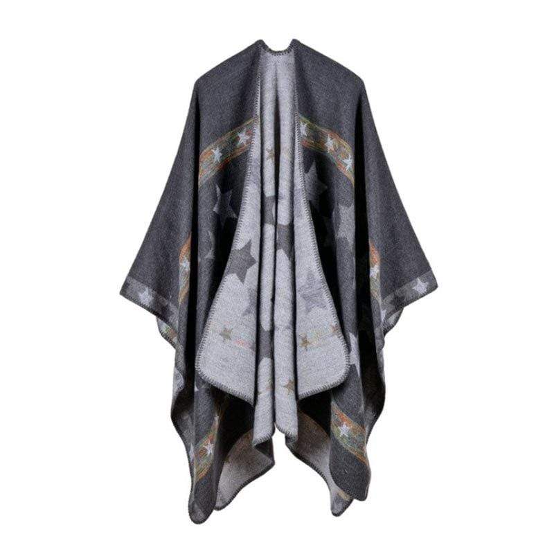 Poncho avec des étoiles